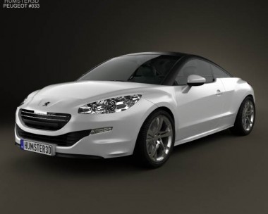 Peugeot RCZ coupe 2013 3D model