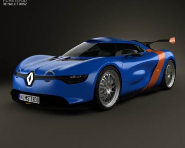 Renault Alpine A110-50 2012 3D Model