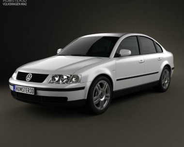 Volkswagen Passat B5 sedan 1997 3D model