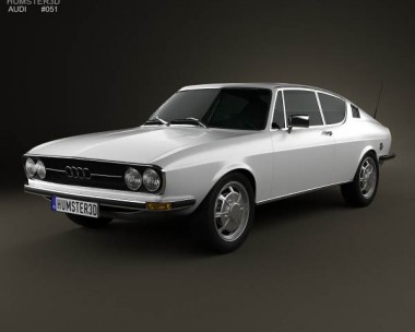 Audi 100 Coupe S 1970 3D Model