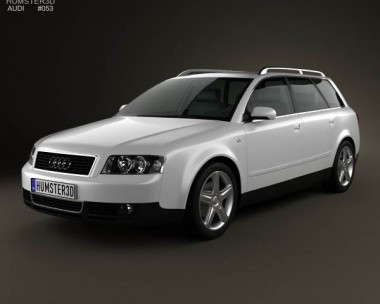 Audi A4 (B6) avant 2002 3D model