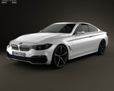 BMW 4 Series coupe 2013 3D model