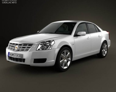 Cadillac BLS sedan 2009 3D Model