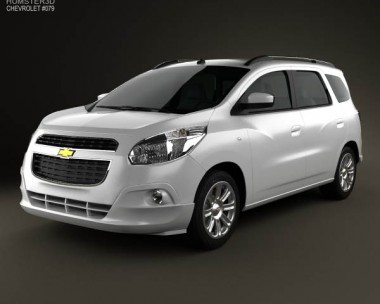 Chevrolet Spin 2012 3D Model