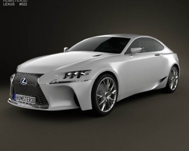 Lexus LF-CC 2012 3D Model