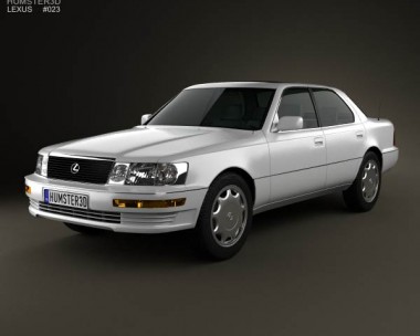 Lexus LS (XF10) 1989 3D Model