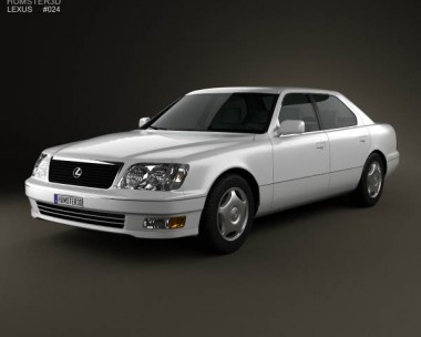 Lexus LS (XF20) 1997 3D model