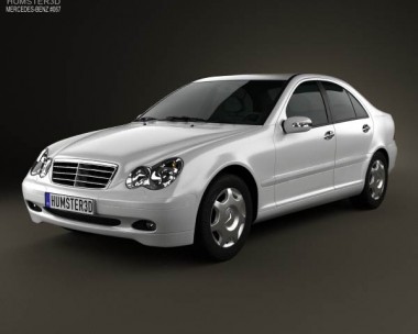 Mercedes-Benz C-class (W203) sedan 2005 3D model