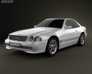 Mercedes-Benz SL-class (R129) 2002 3D model