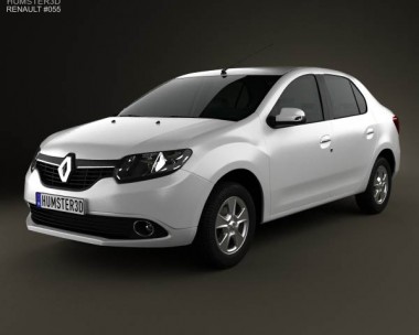 Renault Symbol (Logan) 2013 3D Model