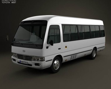 Toyota Coaster B50 2012 3D model