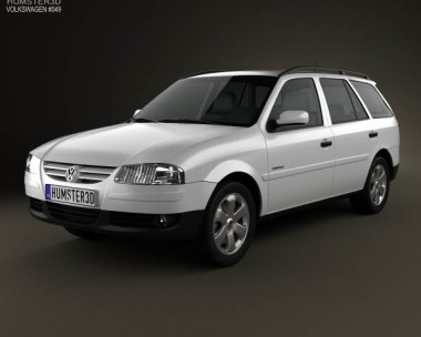 Volkswagen Parati 2012 3D model