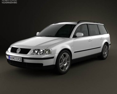 Volkswagen Passat (B5) variant 1997 3D model