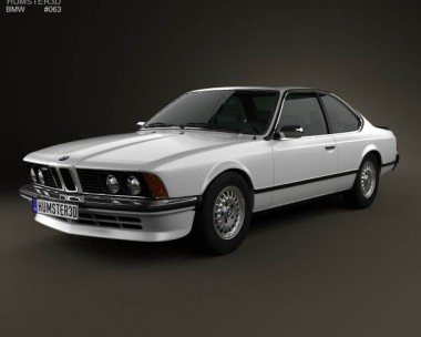 BMW 6 Series (E24) 1978 3D Model