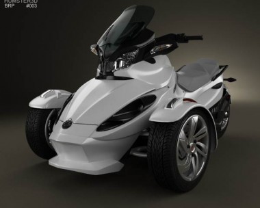 BRP Can-Am Spyder ST 2013 3D model