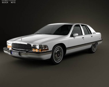 Buick Roadmaster sedan 1991 3D model