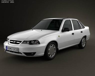 Daewoo Cielo (Nexia, Heaven, Racer) 2012 3D model