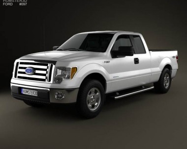 Ford F-150 Super Cab 2011 3D model