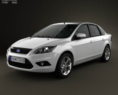 Ford Focus sedan 2008 3D Model