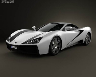 Generic Sport Car 2013 3D model