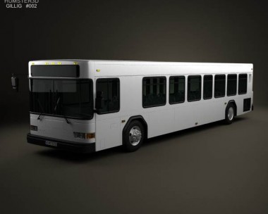 Gillig Low Floor Bus 2012 3D Model