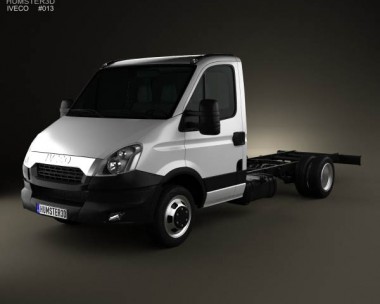 Iveco Daily Single Cab Chassis 2012 3D Model