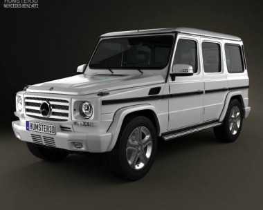 Mercedes-Benz G-Class 5-door 2013 3D Model