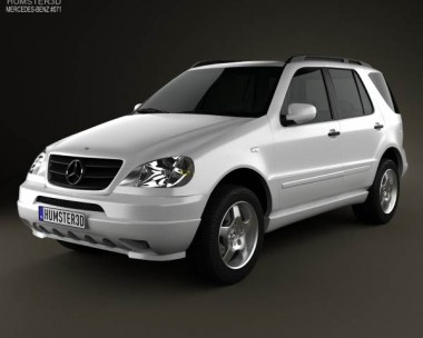 Mercedes-Benz M-Class (W163) 1997 3D Model