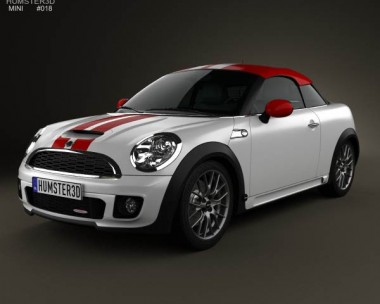 Mini John Cooper Works coupe 2013 3D Model