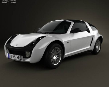 Smart Roadster Coupe 2005 3D Model