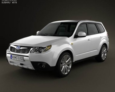 Subaru Forester Premium 2011 3D model