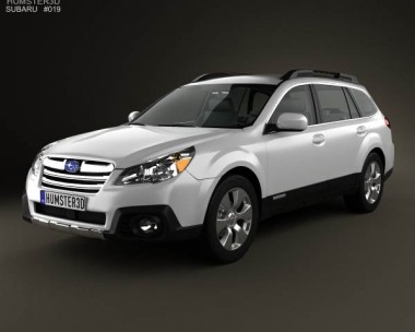 Subaru Outback limited US 2013 3D model