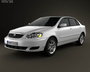 Toyota Corolla (E120) 2005 3D model