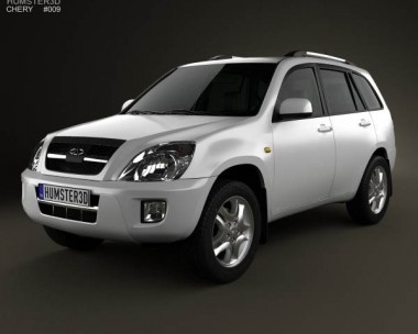 Chery Tiggo (J11) with HQ interior 2013 3D Model