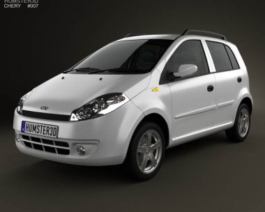 Chery A1 (J1) with HQ interior 2012 3D Model