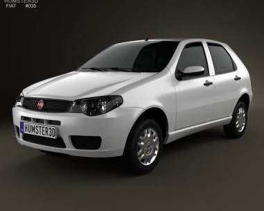 Fiat Palio Fire Economy 2012 3D Model