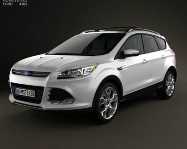 Ford Escape with HQ interior 2013 3D Model