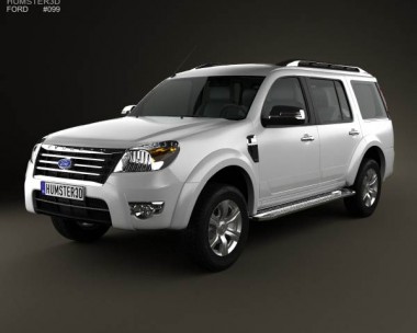 Ford Everest 2012 3D Model