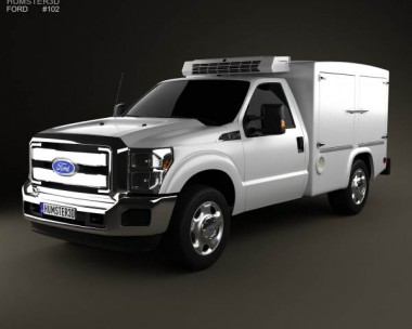 Ford Super Duty 8 Series 2011 3D Model