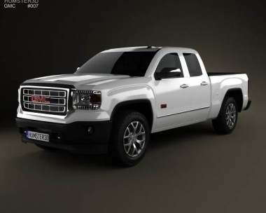 GMC Sierra Crew Cab 2013 3D Model