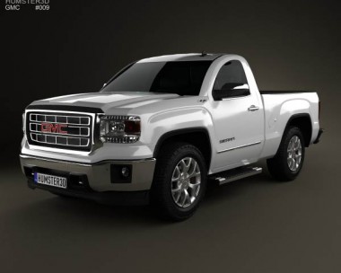 GMC Sierra Single Cab 2013 3D model