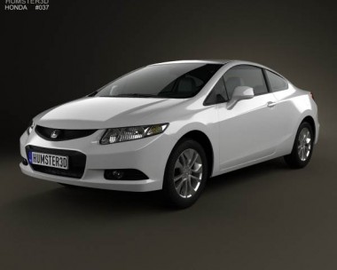 Honda Civic coupe 2013 3D model