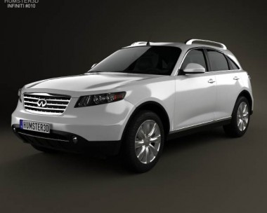 Infiniti FX 2003 3D model