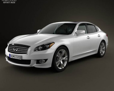 Infiniti Q70 (M) with HQ interior 2011 3D model