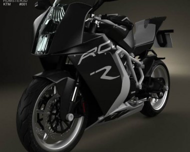 KTM 1190 RC8 R 2012 3D Model