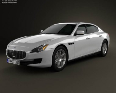 Maserati Quattroporte 2013 3D Model