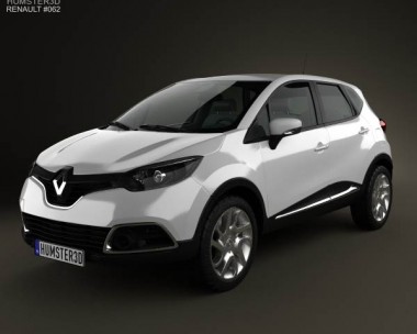 Renault Captur 2014 3D Model