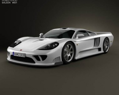 Saleen S7 Twin Turbo 2009 3D Model