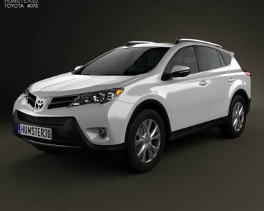 Toyota RAV4 2013 3D Model