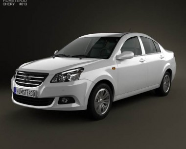 Chery E5 2012 3D Model